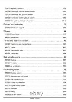 New Holland L334 C334 C345 Skid Steer Complete Service Manual 51509567 PDF/USB