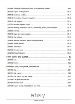 New Holland L334 C334 C345 Skid Steer Complete Service Manual 51509567 PDF/USB