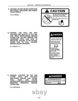 New Holland L565, Lx565, Lx665 Skid Steer Loader Service Manual Repair Shop Book