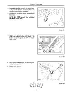 New Holland L565, Lx565, Lx665 Skid Steer Loader Service Manual Repair Shop Book