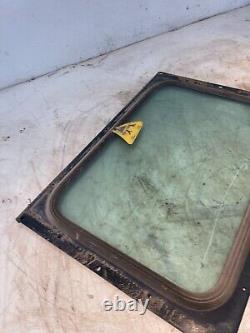 New Holland L565 Skid Steer Loader Rear Cab Window Glass & Frame