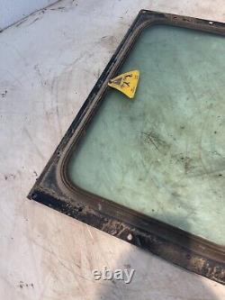 New Holland L565 Skid Steer Loader Rear Cab Window Glass & Frame
