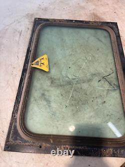 New Holland L565 Skid Steer Loader Rear Cab Window Glass & Frame