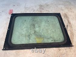 New Holland L565 Skid Steer Loader Rear Cab Window Glass & Frame