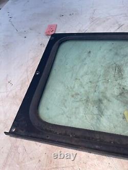 New Holland L565 Skid Steer Loader Rear Cab Window Glass & Frame