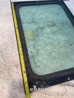 New Holland L565 Skid Steer Loader Rear Cab Window Glass & Frame