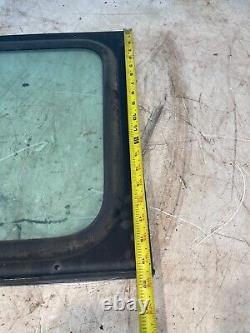 New Holland L565 Skid Steer Loader Rear Cab Window Glass & Frame