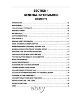 New Holland L865, Lx865, Lx885, Lx985 Skid Steer Loader Service Manual Repair Shop