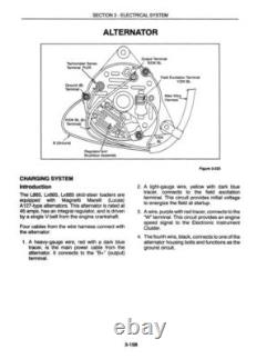 New Holland L865, Lx865, Lx885, Lx985 Skid Steer Loader Service Manual Repair Shop
