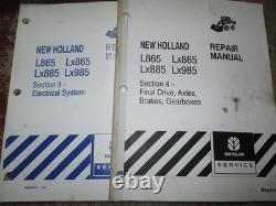 New Holland L865 Lx865 Lx885 Lx985 Skid Steer Loader Service Repair Manual OEM