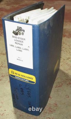 New Holland L865 Lx865 Lx885 Lx985 Skid Steer Loader Service Repair Manual OEM
