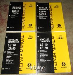 New Holland LS140 LS150 Skid Steer Loader Service Repair Manual Original NH 2000