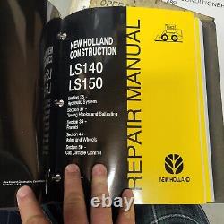 New Holland LS140 LS150 Skid Steer Loader Service Repair Shop Manual NH ORIGINAL