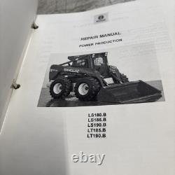 New Holland LS180. B, LS185. B/190. B, LT185. B/190. B Skid Steer Loader Service Manual