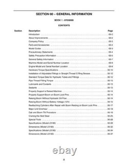 New Holland LS180, LS190 Skid Steer Loader Service Manual Repair Shop Book