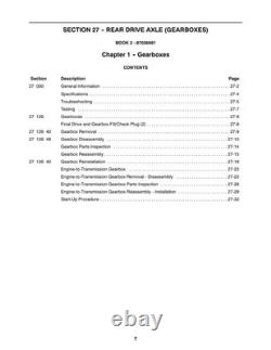 New Holland LS180, LS190 Skid Steer Loader Service Manual Repair Shop Book