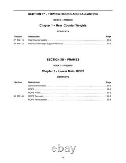 New Holland LS180, LS190 Skid Steer Loader Service Manual Repair Shop Book