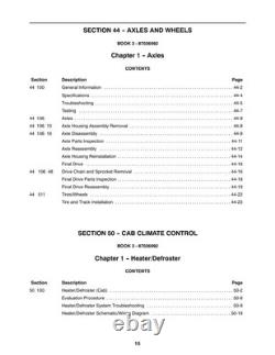 New Holland LS180, LS190 Skid Steer Loader Service Manual Repair Shop Book