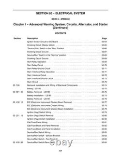 New Holland LS180, LS190 Skid Steer Loader Service Manual Repair Shop Book