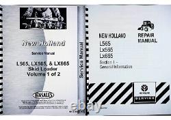 New Holland LX 565 665 Skid Steer Loader Service Repair Manual