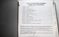 New Holland Repair Manual Skid Steer Loader Compact Track Loader L175 and C175