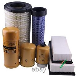 New Maintenance Filter Kit 1R0734 1G8878 1106326 Fit CAT Track Skid Steer 299C