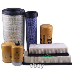 New Maintenance Filter Kit 1R0734 1G8878 1106326 Fit CAT Track Skid Steer 299C