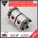 New Pgp51088g3lp Fit Agt Two-section Hydraulic Pump For Skid Steer Loader Ktt23