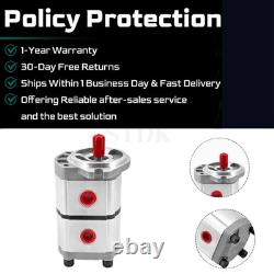 New PGP51088G3LP Fit AGT Two-Section Hydraulic Pump For Skid Steer Loader KTT23