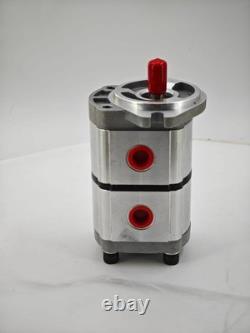 New PGP51088G3LP Fit AGT Two-Section Hydraulic Pump For Skid Steer Loader KTT23