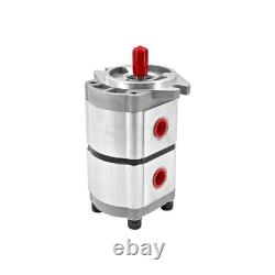 New PGP51088G3LP Fit AGT Two-Section Hydraulic Pump For Skid Steer Loader KTT23