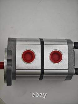 New PGP51088G3LP Fit AGT Two-Section Hydraulic Pump For Skid Steer Loader KTT23