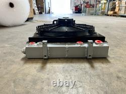 New Radiator Plus Hydraulic Fan For AGT LRT23 Mini Skid Steer Loader