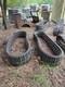 New Set Of Rubber Skid Steer Tracks Part Number 010204228 95% Tread