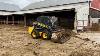 New Skid Steer And Hauling Out Cow Poo