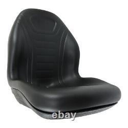 New Skid Steer Bucket Seat For John Deere 240 250 315 328D 332 7775 Black