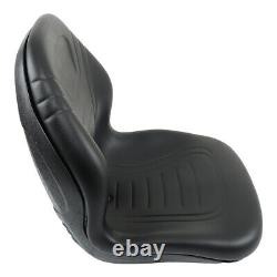 New Skid Steer Bucket Seat For John Deere 240 250 315 328D 332 7775 Black