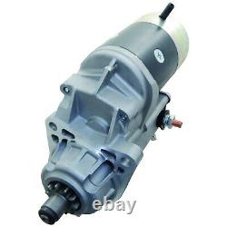 New Starter For Bobcat Skid Steer Loader 853/C/H/HC Isuzu 4JB1PK-03, Clark 853/H