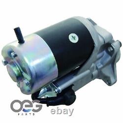 New Starter For Bobcat Skid Steer Loader 853/C/H/HC Isuzu 4JB1PK-03, Clark 853/H