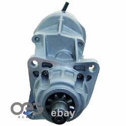 New Starter For Bobcat Skid Steer Loader 853/C/H/HC Isuzu 4JB1PK-03, Clark 853/H