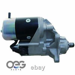 New Starter For Bobcat Skid Steer Loader 853/C/H/HC Isuzu 4JB1PK-03, Clark 853/H