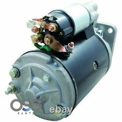 New Starter For Ford Holland Tractor Diesel Skid Steer M50 Two Stage Solenoid