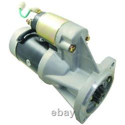 New Starter For Mustang Skid Steer Loader 552 960 w Isuzu 4JB1 Engine