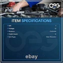 New Starter For New Holland Backhoe Loader LB620 Skid Steer L600 Onan Engine