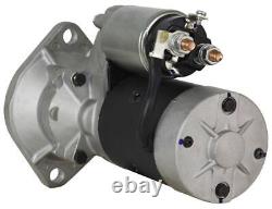 New Starter Motor Fits Daewoo Mustang Skid Steer 2040 2042 2050 Yanmar 4tn84e