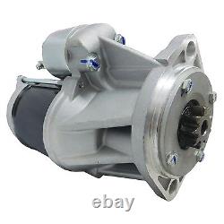 New Starter Motor Fits Gehl Skid Steer Sl7600 Sl7800 Yanmar 4tne102 2001-2006