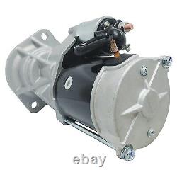 New Starter Motor Fits Gehl Skid Steer Sl7600 Sl7800 Yanmar 4tne102 2001-2006