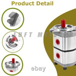 New Two-Section Hydraulic Gear Pump For Skid Steer Loader KTT23 AGT PGP51088G3L