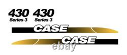 New kit fits Case 430 Skid Steer Replacement Decals Sticker / Decal kit NS