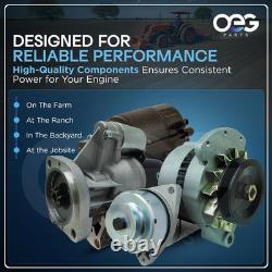 OEG Parts New Starter Compatible with Perkins Engine CAT Skid Steer 3Cyl 4Cyl 18
